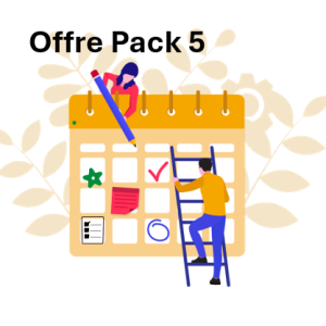 Offre Agenda Pack 5 évènements