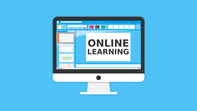 écran online learning