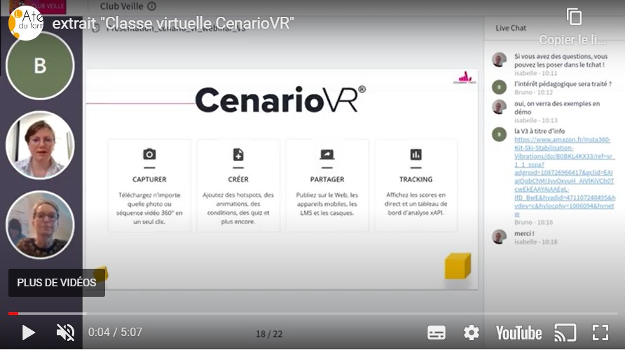 Replay#39 « CenarioVR : un pas vers la réalité virtuelle » – L'atelier ...